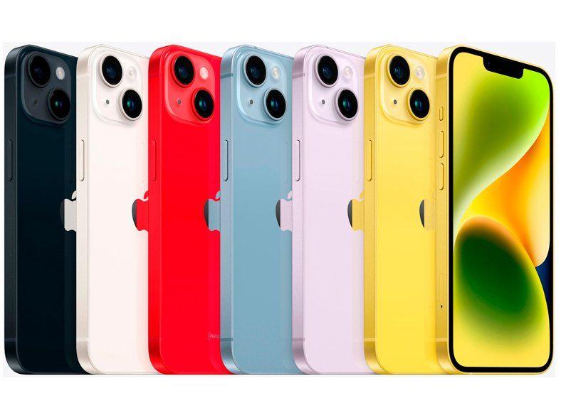 Apple iPhone 14 Plus 128GB Amarelo 6,7” 12MP iOS 5 - iPhone 14